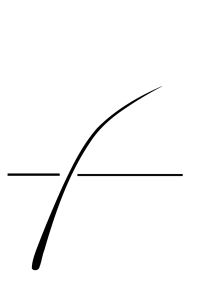الشعر المنحني